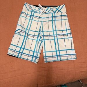 Mossimo Plaid Swim Trunks size 32